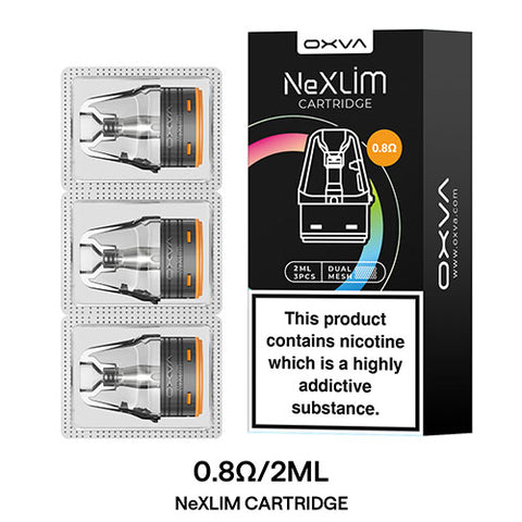 OXVA NeXlim Cartridge - Pod 2ml - Pod & Coil (3 Pack)