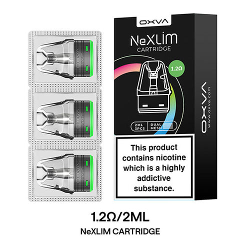 OXVA NeXlim Cartridge - Pod 2ml - Pod & Coil (3 Pack)