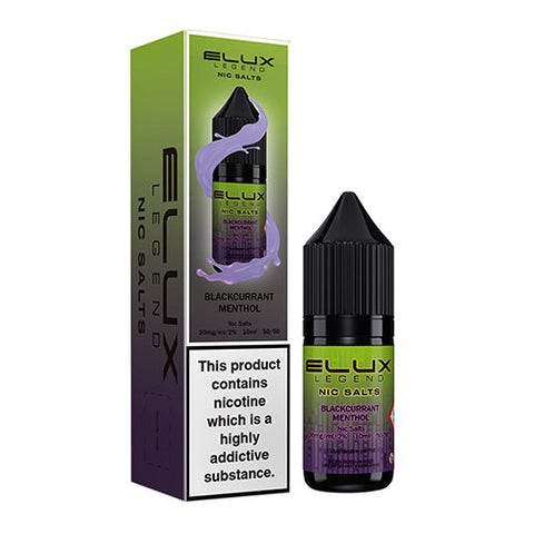 Blackcurrant Menthol - Elux Legend Nic Salts