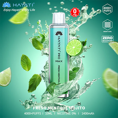 Fresh Menthol Mojito - Hayati Pro Max 4000 ZERO