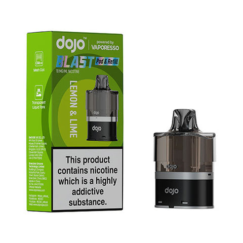 Lemon & Lime - Dojo Blast 6000 - Pod & Refill